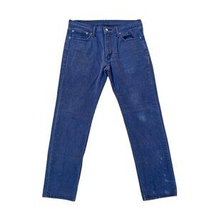 LEVI'S STRAUSS Men's Slim Fit Indigo Flex Denim Pants Jeans W 32 L 30​​​​​​​